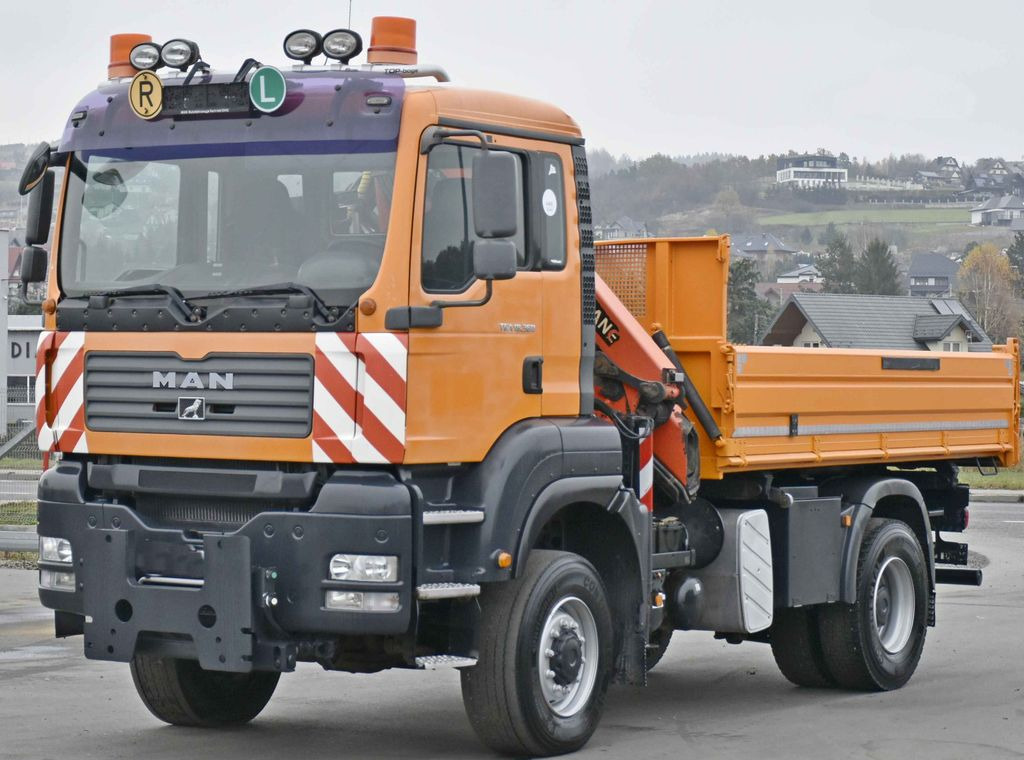 MAN TGA 18.360 * PK 10501 + FUNK *4x4 - Kravas auto ar manipulatoru, Kravas automašīna pašizgāzējs: foto 5 MAN TGA 18.360 * PK 10501 + FUNK *4x4 - Kravas auto ar manipulatoru, Kravas automašīna pašizgāzējs: foto 5