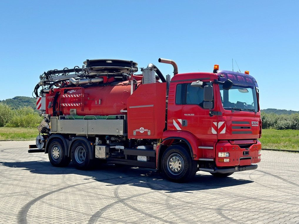 MAN TGA 26.360 * Saug und Spülwagen/CAPPELLOTTO+FUNK - Asenizācijas mašīna: foto 2 MAN TGA 26.360 * Saug und Spülwagen/CAPPELLOTTO+FUNK - Asenizācijas mašīna: foto 2