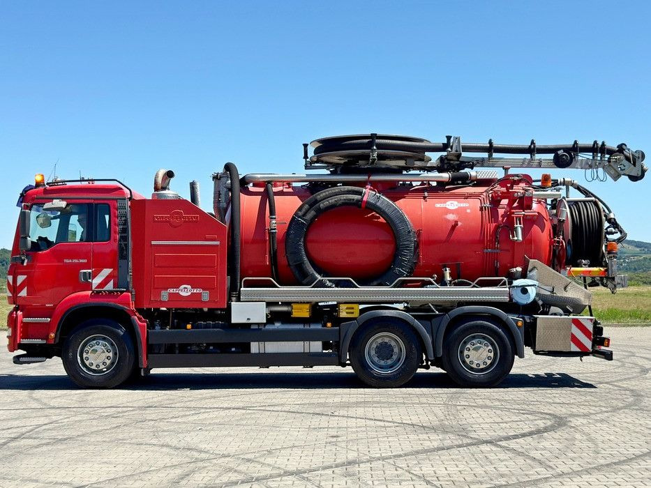 MAN TGA 26.360 * Saug und Spülwagen/CAPPELLOTTO+FUNK - Asenizācijas mašīna: foto 3 MAN TGA 26.360 * Saug und Spülwagen/CAPPELLOTTO+FUNK - Asenizācijas mašīna: foto 3