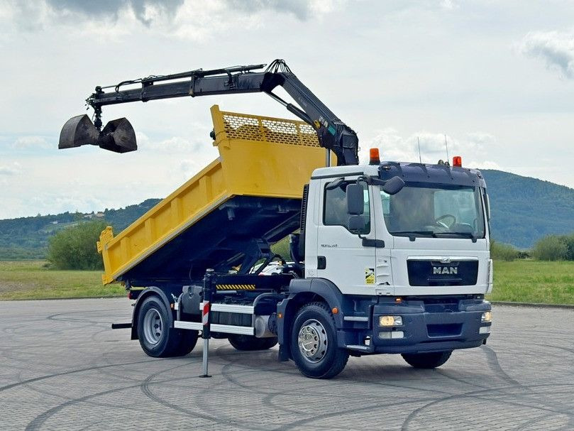 MAN TGM 18.340* KIPPER 4,05m*HIAB 111 B-2 HIDUO/FUNK - Kravas automašīna pašizgāzējs, Kravas auto ar manipulatoru: foto 2 MAN TGM 18.340* KIPPER 4,05m*HIAB 111 B-2 HIDUO/FUNK - Kravas automašīna pašizgāzējs, Kravas auto ar manipulatoru: foto 2