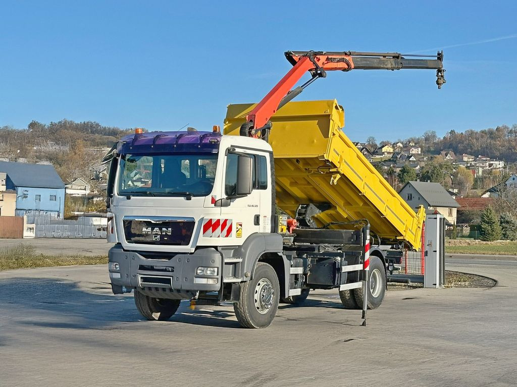 MAN TGS 18.320 * PK 12002 - EH A + FUNK * TOPZUSTAND - Kravas automašīna pašizgāzējs, Kravas auto ar manipulatoru: foto 2 MAN TGS 18.320 * PK 12002 - EH A + FUNK * TOPZUSTAND - Kravas automašīna pašizgāzējs, Kravas auto ar manipulatoru: foto 2
