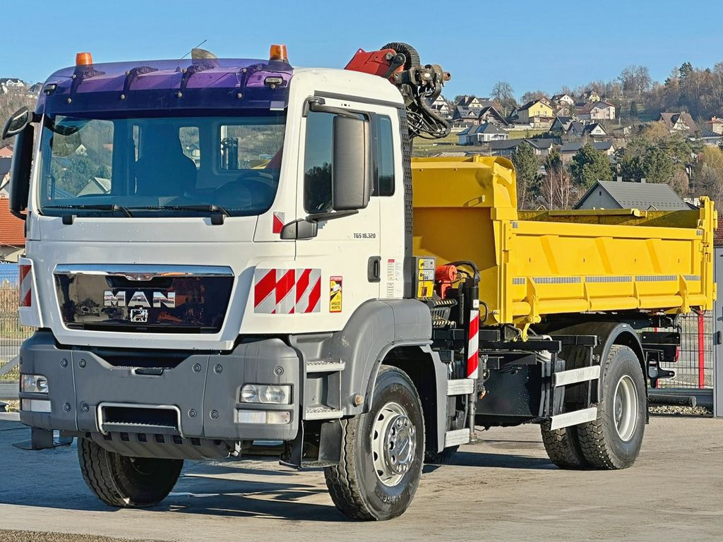 MAN TGS 18.320 * PK 12002 - EH A + FUNK * TOPZUSTAND - Kravas automašīna pašizgāzējs, Kravas auto ar manipulatoru: foto 5 MAN TGS 18.320 * PK 12002 - EH A + FUNK * TOPZUSTAND - Kravas automašīna pašizgāzējs, Kravas auto ar manipulatoru: foto 5