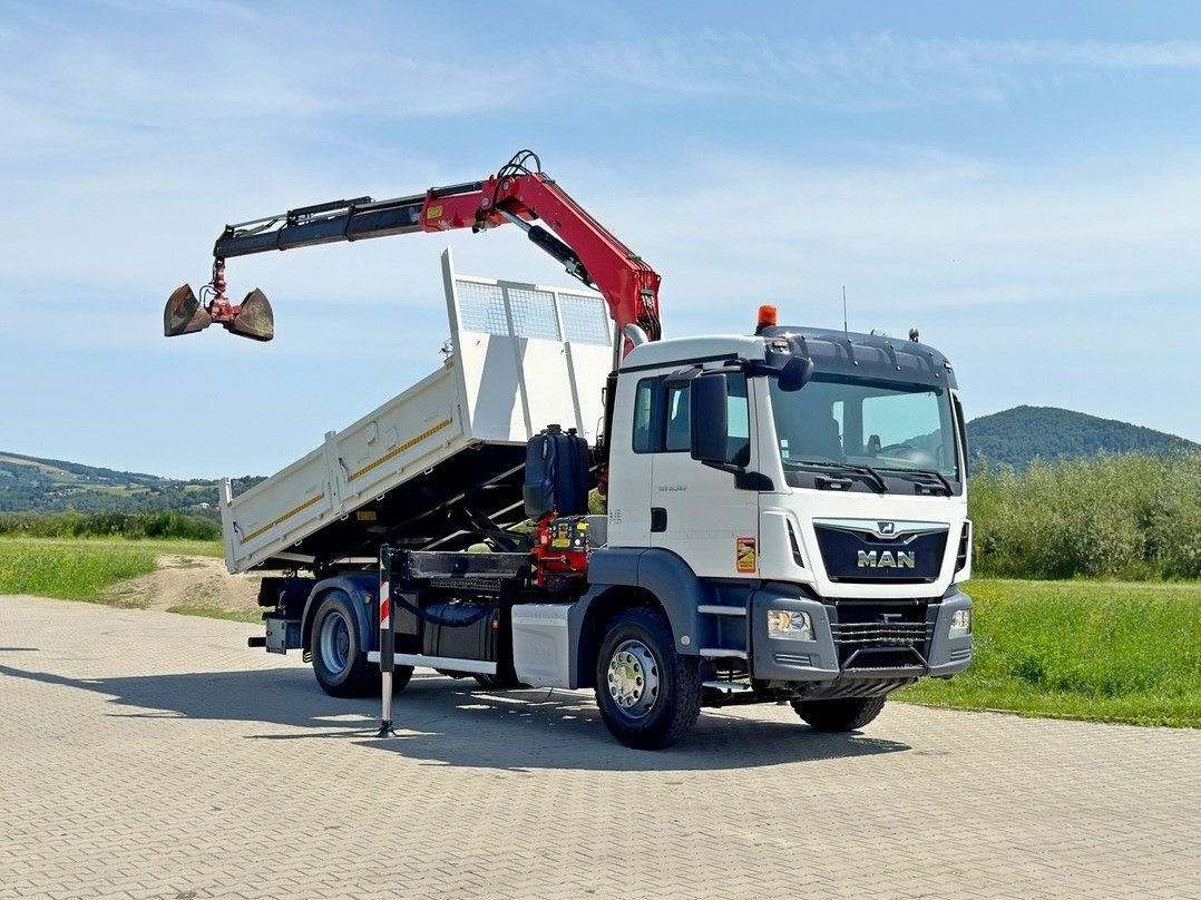 MAN TGS 18.360 * FASSI F135A.0.23 + FUNK * TOP - Kravas automašīna pašizgāzējs, Kravas auto ar manipulatoru: foto 2 MAN TGS 18.360 * FASSI F135A.0.23 + FUNK * TOP - Kravas automašīna pašizgāzējs, Kravas auto ar manipulatoru: foto 2