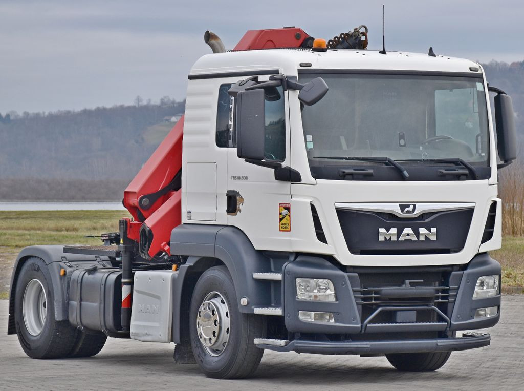 MAN TGS 18.500 Sattelzugmaschine + KRAN /FUNK - Kravas auto ar manipulatoru: foto 3 MAN TGS 18.500 Sattelzugmaschine + KRAN /FUNK - Kravas auto ar manipulatoru: foto 3