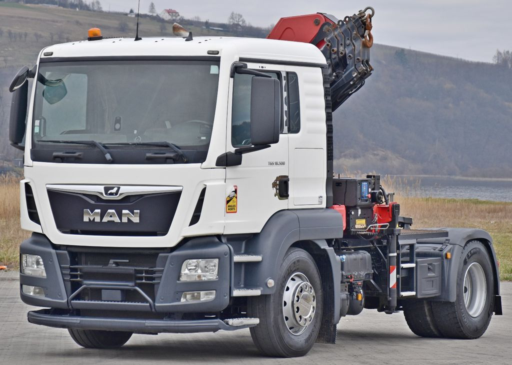 MAN TGS 18.500 Sattelzugmaschine + KRAN /FUNK - Kravas auto ar manipulatoru: foto 4 MAN TGS 18.500 Sattelzugmaschine + KRAN /FUNK - Kravas auto ar manipulatoru: foto 4