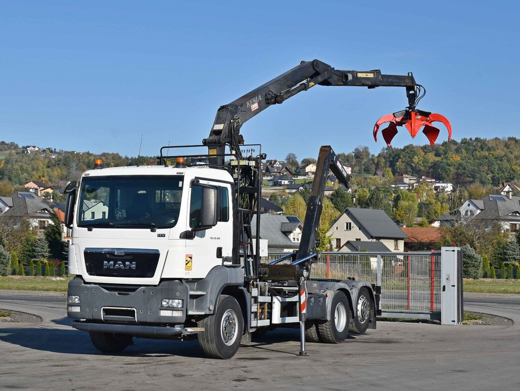 MAN TGS 26.360 Abrollkipper* KESLA 2114 Z * TOP MAN TGS 26.360 Abrollkipper* KESLA 2114 Z * TOP - Pacēlājs ar āķi, Kravas auto ar manipulatoru: foto 2 MAN TGS 26.360 Abrollkipper* KESLA 2114 Z * TOP MAN TGS 26.360 Abrollkipper* KESLA 2114 Z * TOP - Pacēlājs ar āķi, Kravas auto ar manipulatoru: foto 2