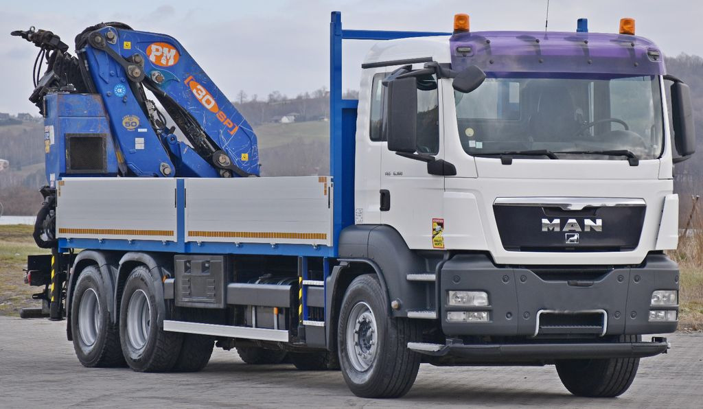 MAN TGS 26.360*PRITSCHE 6,60m * PM 30 SP / FUNK *6x4 MAN TGS 26.360*PRITSCHE 6,60m * PM 30 SP / FUNK *6x4 - Kravas auto ar manipulatoru: foto 3 MAN TGS 26.360*PRITSCHE 6,60m * PM 30 SP / FUNK *6x4 MAN TGS 26.360*PRITSCHE 6,60m * PM 30 SP / FUNK *6x4 - Kravas auto ar manipulatoru: foto 3