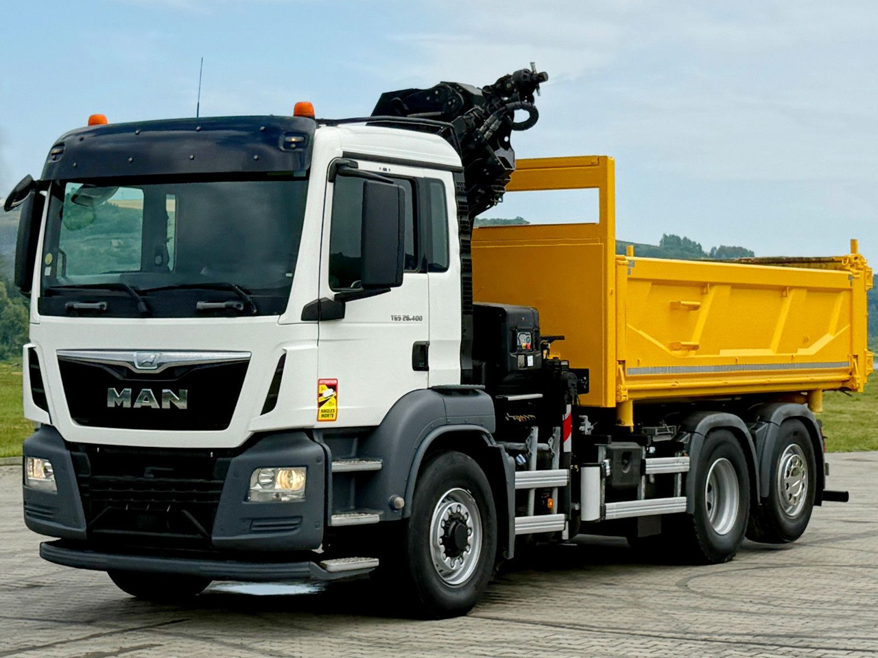 MAN TGS 26.400 * HIAB X-HIDUO 188 E-3 + FUNK * 6x4 - Kravas auto ar manipulatoru: foto 5 MAN TGS 26.400 * HIAB X-HIDUO 188 E-3 + FUNK * 6x4 - Kravas auto ar manipulatoru: foto 5