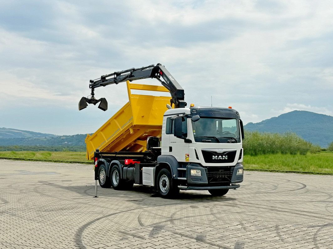 MAN TGS 26.400 * HIAB X-HIDUO 188 E-3 + FUNK * 6x4 - Kravas auto ar manipulatoru: foto 2 MAN TGS 26.400 * HIAB X-HIDUO 188 E-3 + FUNK * 6x4 - Kravas auto ar manipulatoru: foto 2