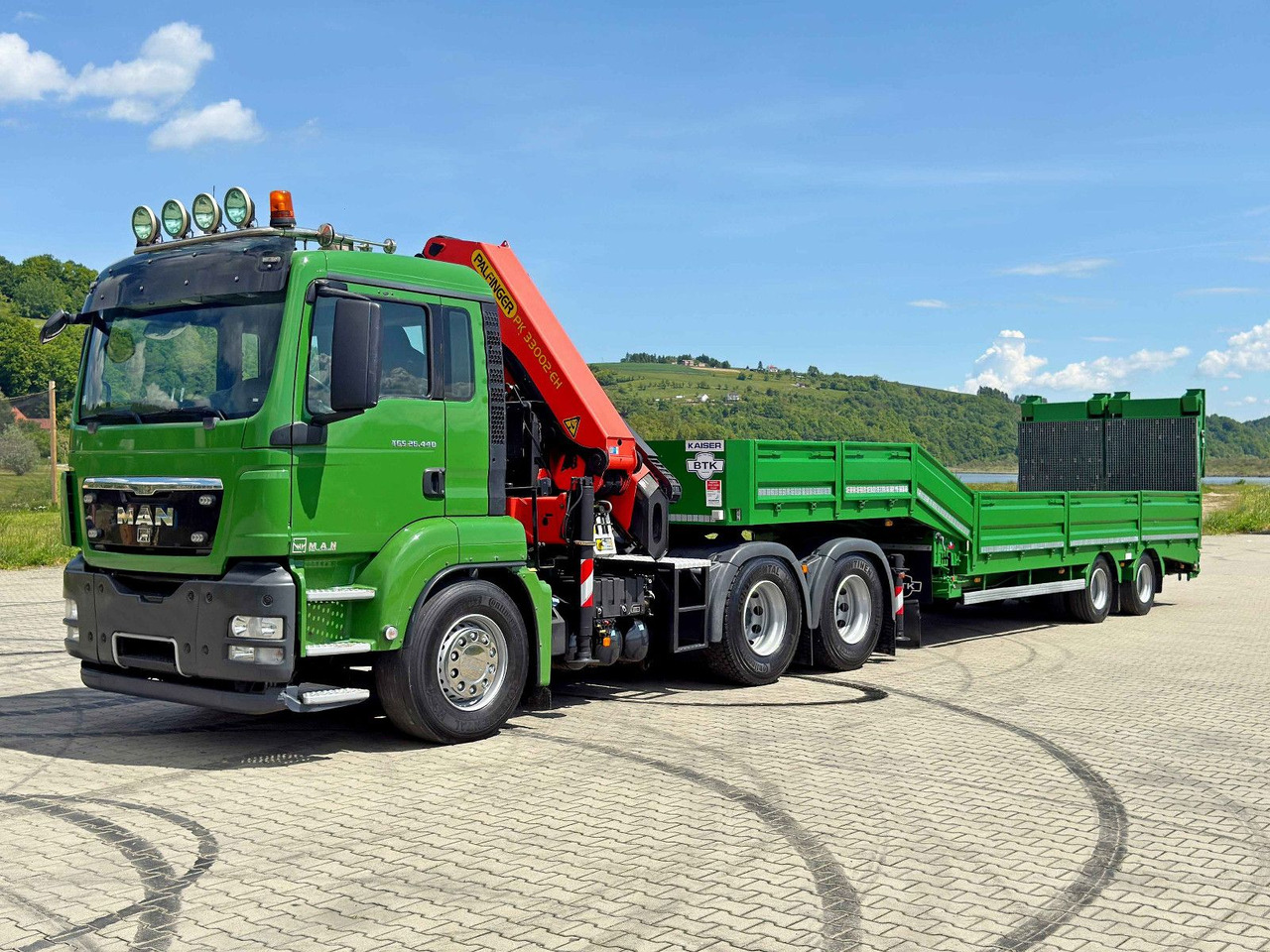 MAN TGS 26.440*Anhänger 10,35m + PK 33002-EH C/FUNK - Kravas auto ar manipulatoru: foto 4 MAN TGS 26.440*Anhänger 10,35m + PK 33002-EH C/FUNK - Kravas auto ar manipulatoru: foto 4