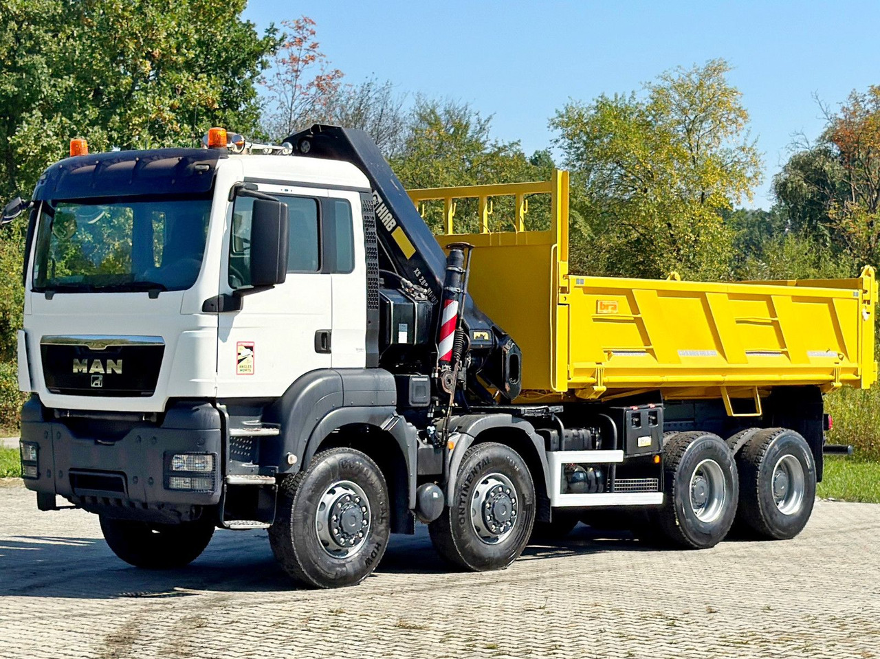 MAN TGS 32.510 * HIAB 288 EP - 5HIDUO/ FUNK * 8x8 - Kravas automašīna pašizgāzējs, Kravas auto ar manipulatoru: foto 5 MAN TGS 32.510 * HIAB 288 EP - 5HIDUO/ FUNK * 8x8 - Kravas automašīna pašizgāzējs, Kravas auto ar manipulatoru: foto 5