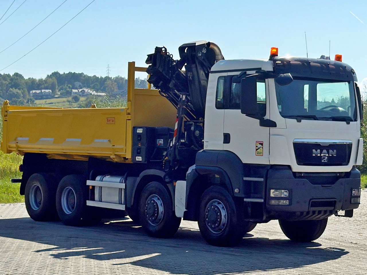 MAN TGS 32.510 * HIAB 288 EP - 5HIDUO/ FUNK * 8x8 - Kravas automašīna pašizgāzējs, Kravas auto ar manipulatoru: foto 4 MAN TGS 32.510 * HIAB 288 EP - 5HIDUO/ FUNK * 8x8 - Kravas automašīna pašizgāzējs, Kravas auto ar manipulatoru: foto 4