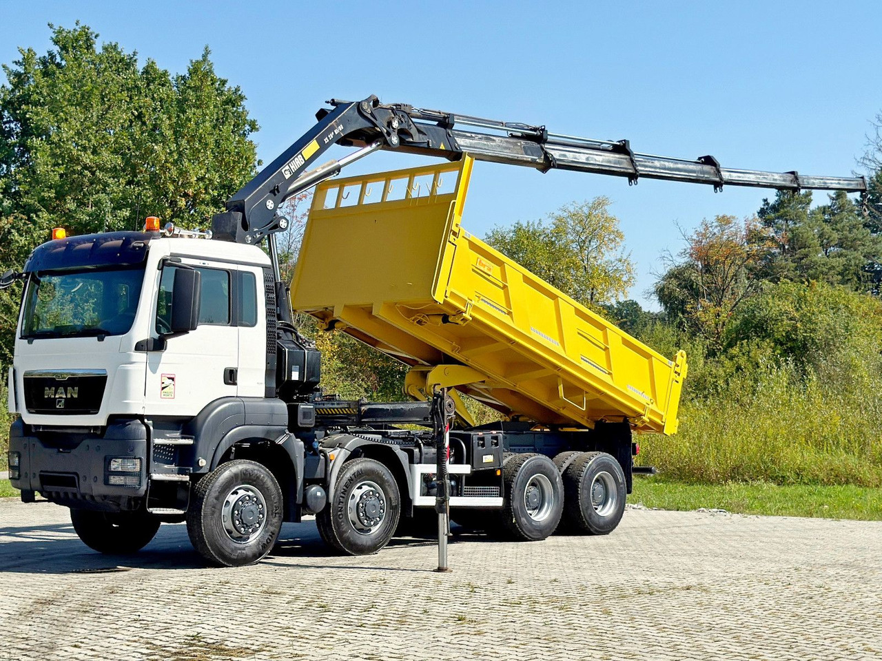 MAN TGS 32.510 * HIAB 288 EP - 5HIDUO/ FUNK * 8x8 - Kravas auto ar manipulatoru: foto 2 MAN TGS 32.510 * HIAB 288 EP - 5HIDUO/ FUNK * 8x8 - Kravas auto ar manipulatoru: foto 2