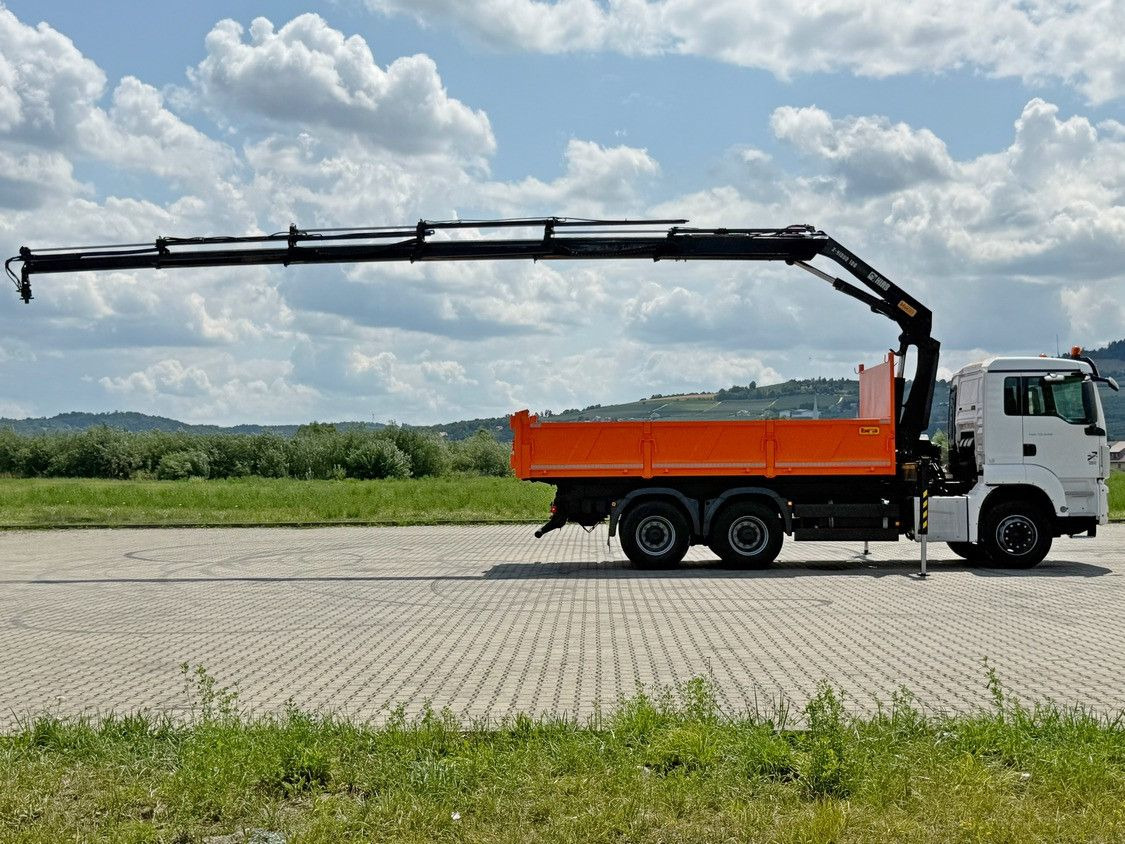 MAN TGS 33.440 * HIAB X-HIDUO 188 E-5 + FUNK * 6x4 - Kravas automašīna pašizgāzējs, Kravas auto ar manipulatoru: foto 5 MAN TGS 33.440 * HIAB X-HIDUO 188 E-5 + FUNK * 6x4 - Kravas automašīna pašizgāzējs, Kravas auto ar manipulatoru: foto 5