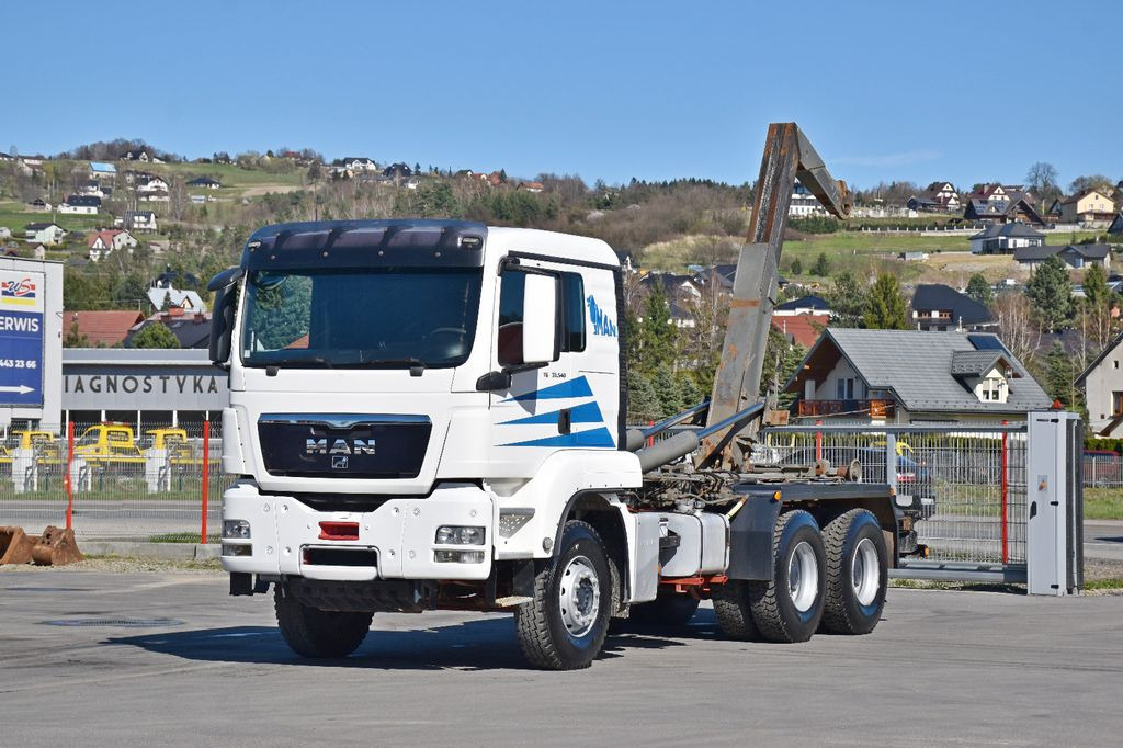 MAN TGS 33.540 Abrollkipper *6x4* Top Zustand! - Pacēlājs ar āķi: foto 2 MAN TGS 33.540 Abrollkipper *6x4* Top Zustand! - Pacēlājs ar āķi: foto 2