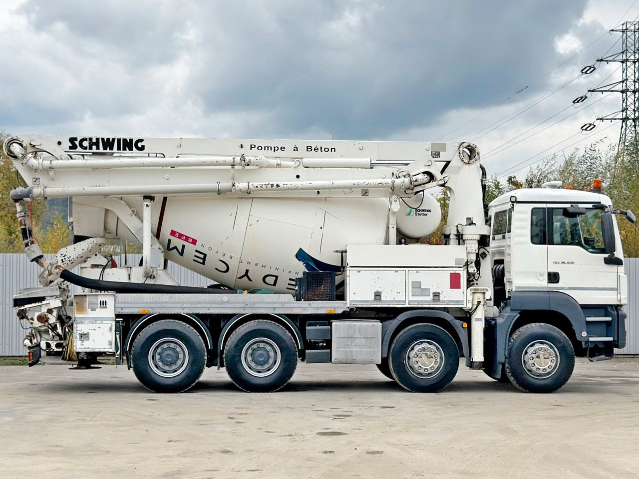 MAN TGS 35.400 BETONPUMPE * 8x4 / TOPZUSTAND - Betona sūknis: foto 5 MAN TGS 35.400 BETONPUMPE * 8x4 / TOPZUSTAND - Betona sūknis: foto 5