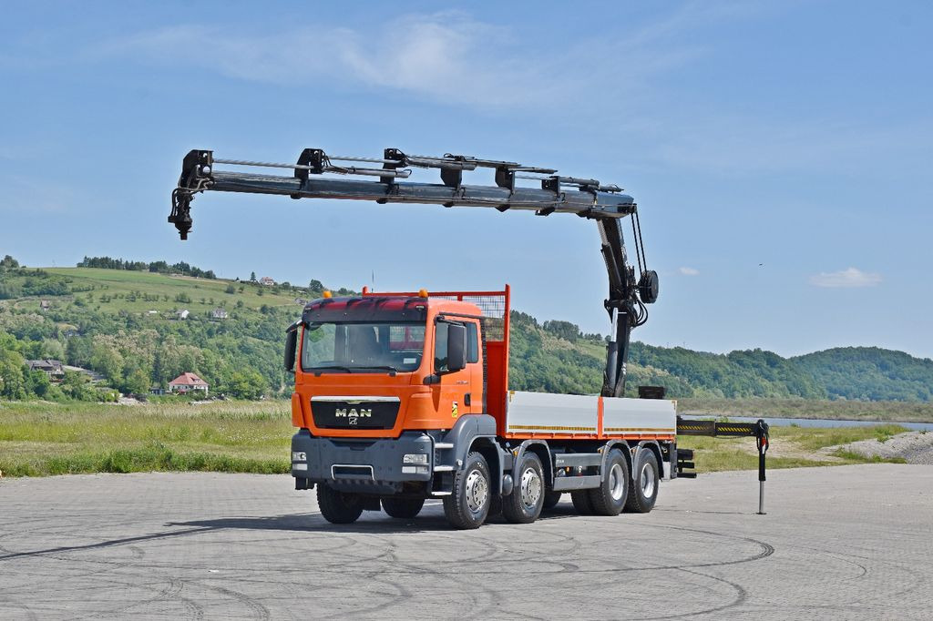 MAN TGS 35.440 * HIAB 211 E-6 HIDUO +FUNK / 8x4 - Kravas auto ar manipulatoru, Bortu kravas automašīna/ Platforma: foto 2 MAN TGS 35.440 * HIAB 211 E-6 HIDUO +FUNK / 8x4 - Kravas auto ar manipulatoru, Bortu kravas automašīna/ Platforma: foto 2