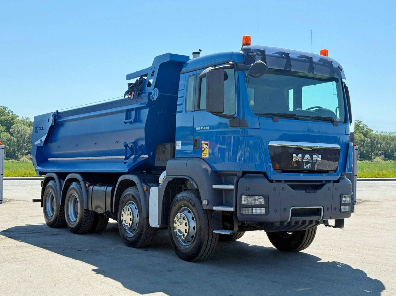 MAN TGS 41.440 * KIPPER * 8x4 * TOPZUSTAND - Kravas automašīna pašizgāzējs, Kravas auto ar manipulatoru: foto 1 MAN TGS 41.440 * KIPPER * 8x4 * TOPZUSTAND - Kravas automašīna pašizgāzējs, Kravas auto ar manipulatoru: foto 1