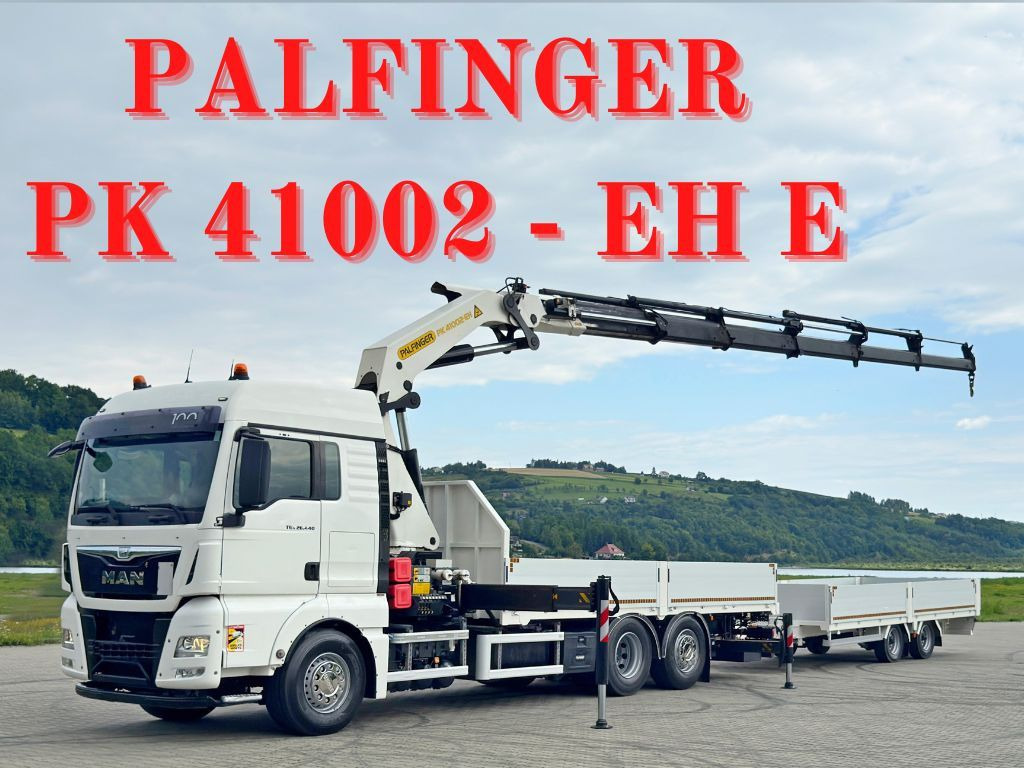 MAN TGX 26.440 * PK 41002-EH E + FUNK + Anhänger*TOP - Kravas auto ar manipulatoru: foto 1 MAN TGX 26.440 * PK 41002-EH E + FUNK + Anhänger*TOP - Kravas auto ar manipulatoru: foto 1