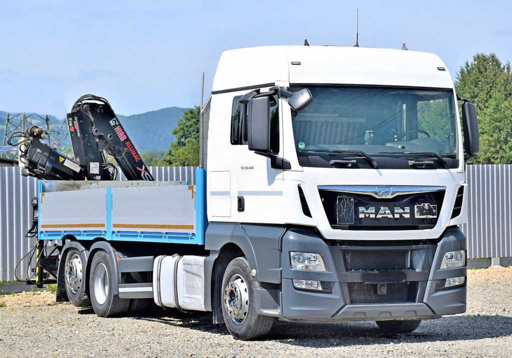 MAN TGX 26.440 Pritsche 6,20 m+HIAB 122 HIDUO/FUNK - Kravas auto ar manipulatoru: foto 4 MAN TGX 26.440 Pritsche 6,20 m+HIAB 122 HIDUO/FUNK - Kravas auto ar manipulatoru: foto 4