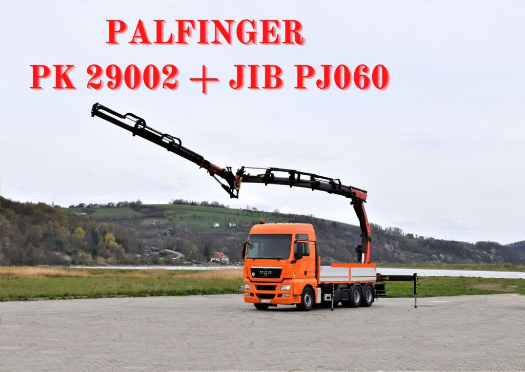 MAN TGX 28.540 * PK29002 + JIB PJ060/FUNK! MAN TGX 28.540 * PK29002 + JIB PJ060/FUNK! - Kravas auto ar manipulatoru, Bortu kravas automašīna/ Platforma: foto 1 MAN TGX 28.540 * PK29002 + JIB PJ060/FUNK! MAN TGX 28.540 * PK29002 + JIB PJ060/FUNK! - Kravas auto ar manipulatoru, Bortu kravas automašīna/ Platforma: foto 1