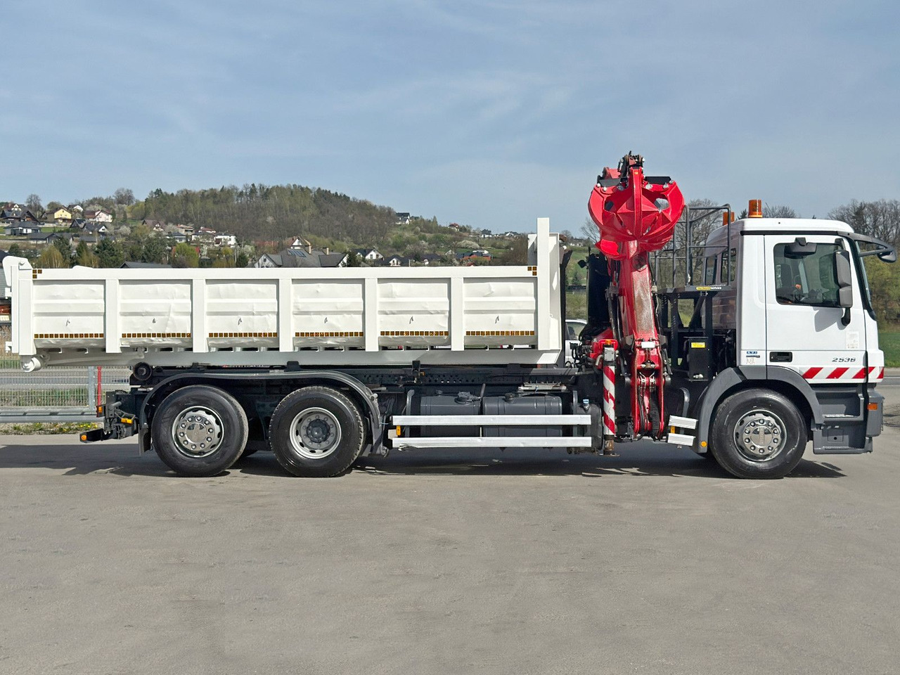 Pacēlājs ar āķi Mercedes-Benz ACTROS 2536 * Abrollkipper  + EPSILON Q150Z82: foto 7