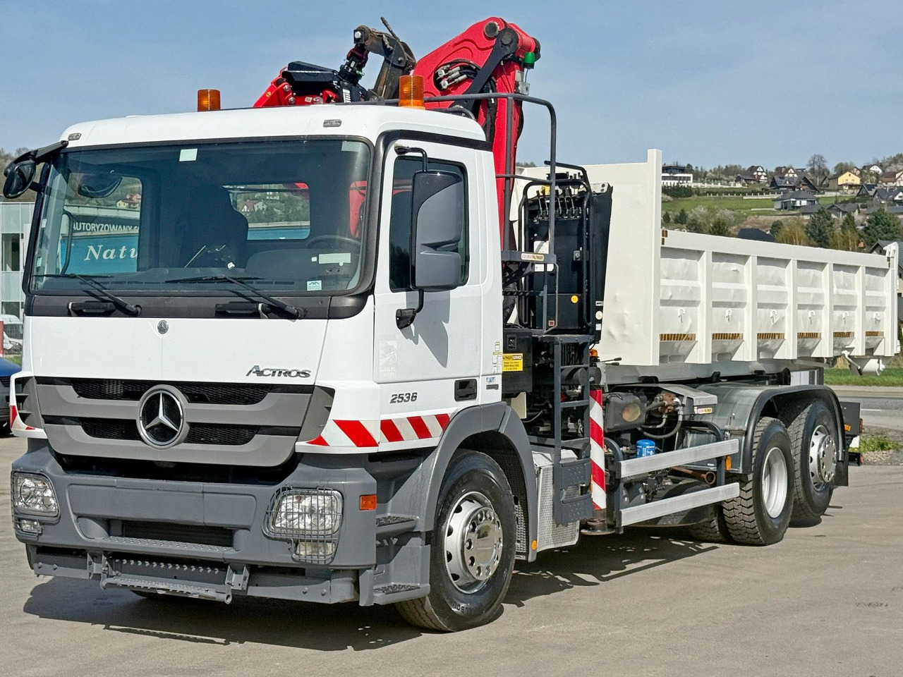 Pacēlājs ar āķi Mercedes-Benz ACTROS 2536 * Abrollkipper  + EPSILON Q150Z82: foto 6