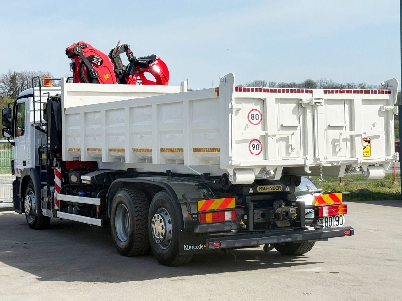 Pacēlājs ar āķi Mercedes-Benz ACTROS 2536 * Abrollkipper  + EPSILON Q150Z82: foto 9