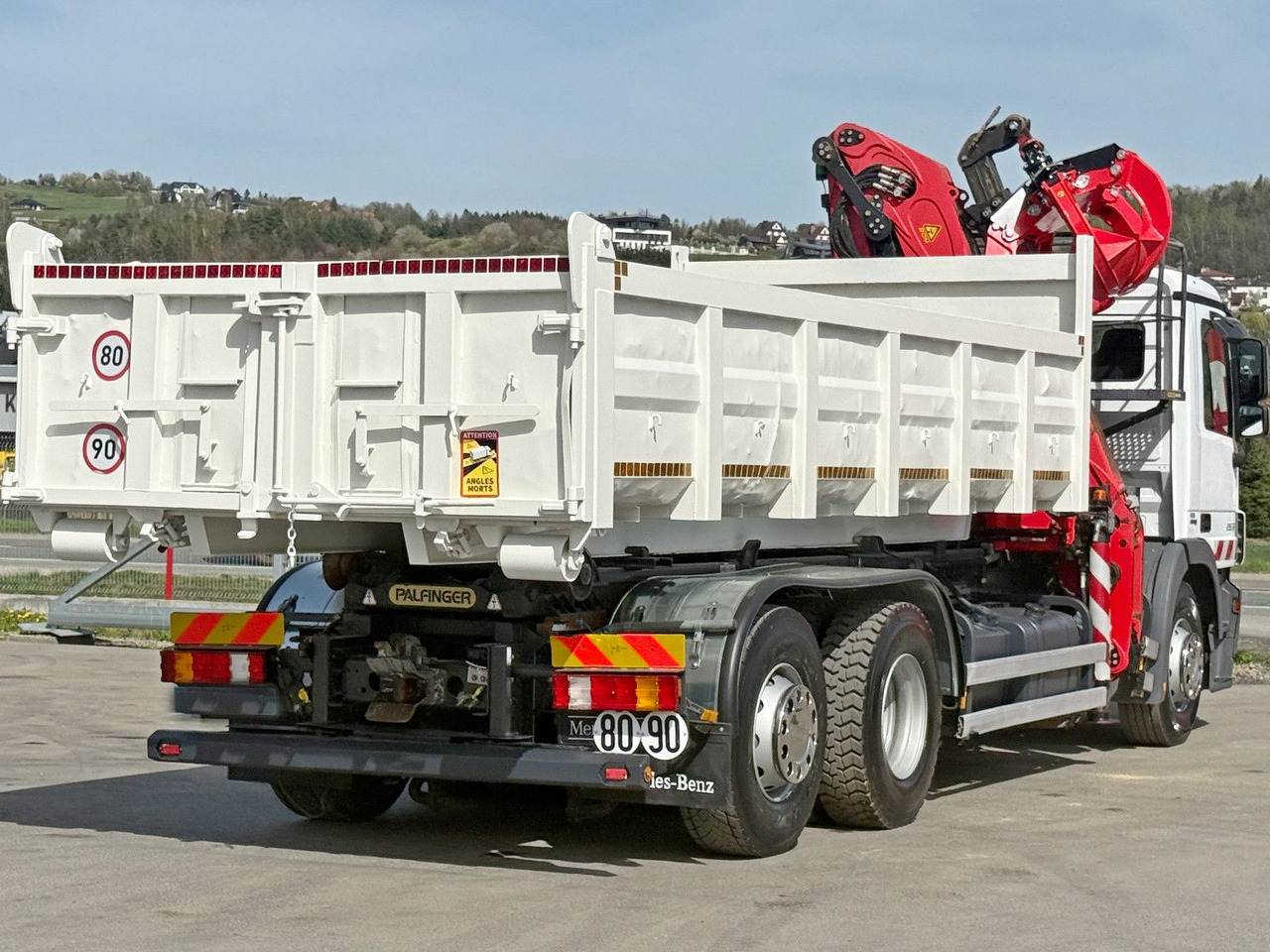 Pacēlājs ar āķi Mercedes-Benz ACTROS 2536 * Abrollkipper  + EPSILON Q150Z82: foto 8