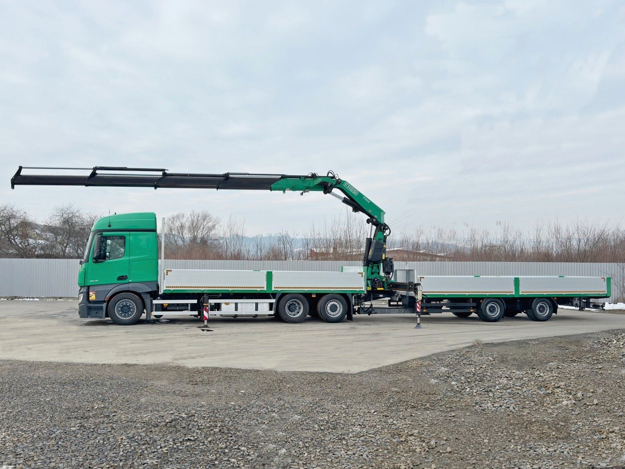 Mercedes-Benz ACTROS 2645 * FASSI F345.24 + FUNK + Anhänger - Kravas auto ar manipulatoru: foto 5 Mercedes-Benz ACTROS 2645 * FASSI F345.24 + FUNK + Anhänger - Kravas auto ar manipulatoru: foto 5