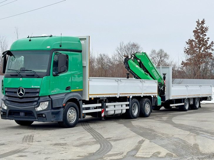 Mercedes-Benz ACTROS 2645 * FASSI F345.24 XE + FUNK + Anhänger - Kravas auto ar manipulatoru: foto 4 Mercedes-Benz ACTROS 2645 * FASSI F345.24 XE + FUNK + Anhänger - Kravas auto ar manipulatoru: foto 4