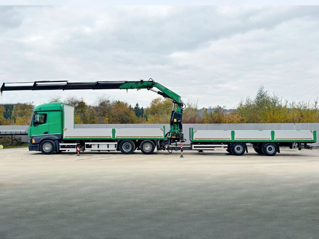 Mercedes-Benz ACTROS 2645* FASSI F345 RA 2.4/FUNK+Anhänger - Kravas auto ar manipulatoru: foto 5 Mercedes-Benz ACTROS 2645* FASSI F345 RA 2.4/FUNK+Anhänger - Kravas auto ar manipulatoru: foto 5