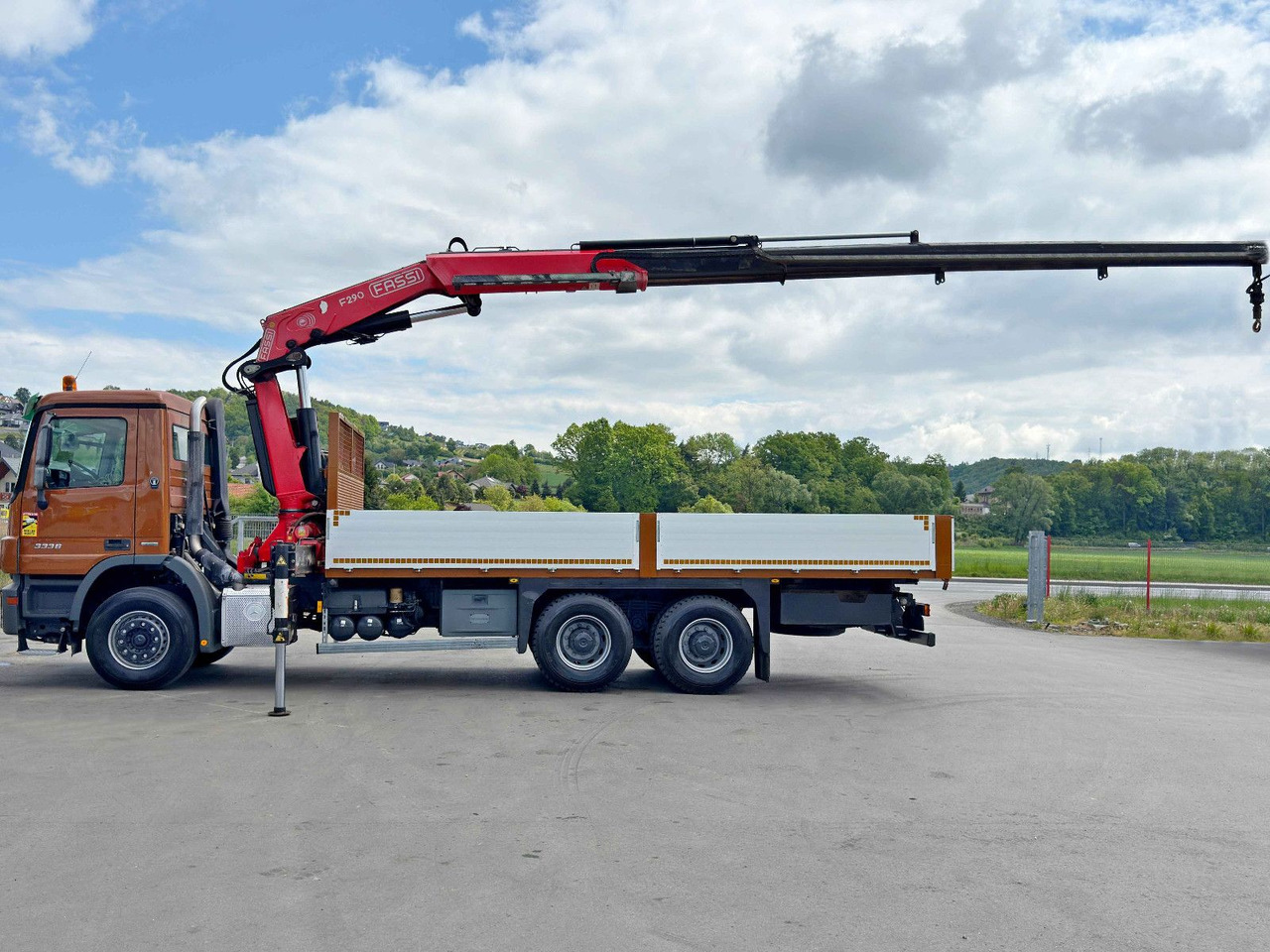 Mercedes-Benz ACTROS 3336 * FASSI F290A.22 + FUNK / 6x4 * TOP - Kravas auto ar manipulatoru: foto 5 Mercedes-Benz ACTROS 3336 * FASSI F290A.22 + FUNK / 6x4 * TOP - Kravas auto ar manipulatoru: foto 5