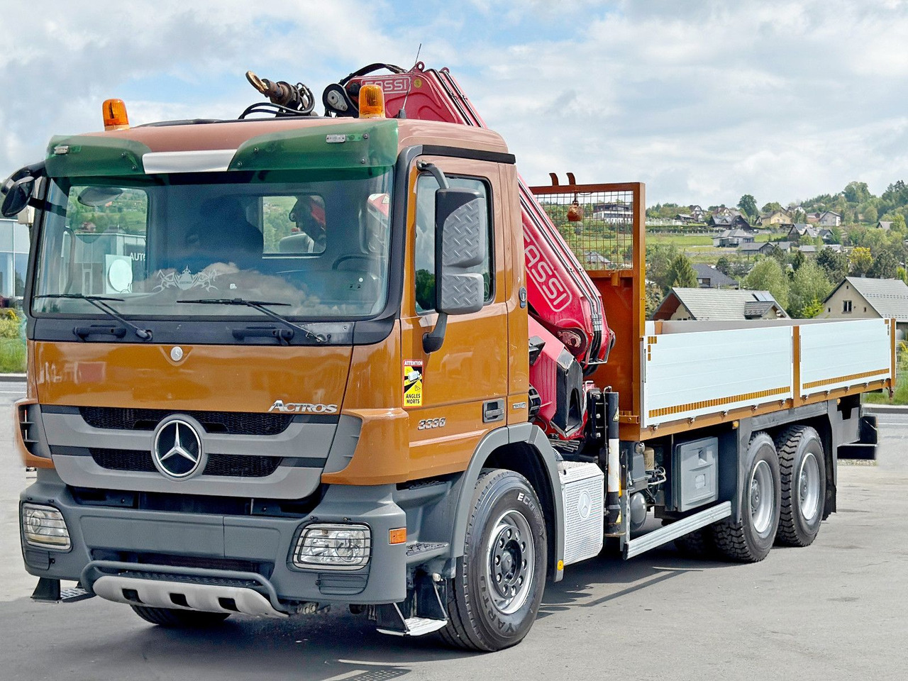Mercedes-Benz ACTROS 3336 * FASSI F290A.22 + FUNK / 6x4 * TOP - Kravas auto ar manipulatoru: foto 4 Mercedes-Benz ACTROS 3336 * FASSI F290A.22 + FUNK / 6x4 * TOP - Kravas auto ar manipulatoru: foto 4