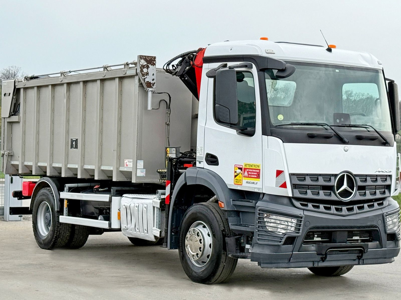Mercedes-Benz AROCS 1830* KIPPER 5,00m * PK 7.501 SLD A + FUNK - Kravas auto ar manipulatoru: foto 3 Mercedes-Benz AROCS 1830* KIPPER 5,00m * PK 7.501 SLD A + FUNK - Kravas auto ar manipulatoru: foto 3