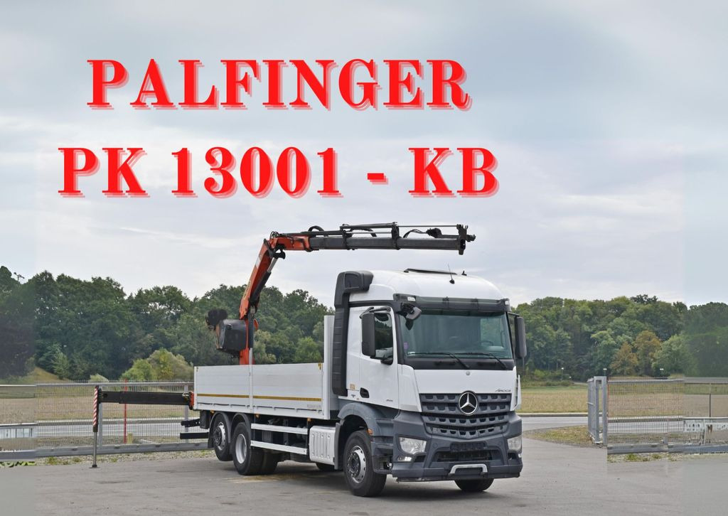 Mercedes-Benz AROCS 2542* PK 13001-K B* TOPZUSTAND - Kravas auto ar manipulatoru, Bortu kravas automašīna/ Platforma: foto 1 Mercedes-Benz AROCS 2542* PK 13001-K B* TOPZUSTAND - Kravas auto ar manipulatoru, Bortu kravas automašīna/ Platforma: foto 1