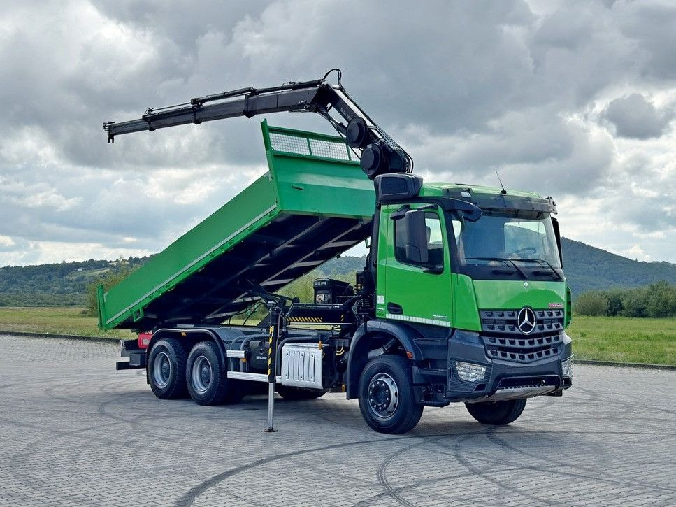 Mercedes-Benz AROCS 2636 * HIAB 122 ES - 3 HIPRO * 6x4 - Kravas auto ar manipulatoru: foto 2 Mercedes-Benz AROCS 2636 * HIAB 122 ES - 3 HIPRO * 6x4 - Kravas auto ar manipulatoru: foto 2