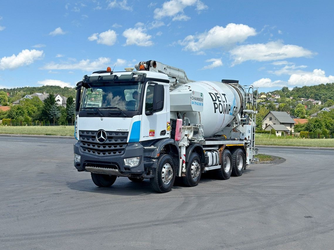 Mercedes-Benz AROCS 3743 * Betonpumpe + FUNK * 8x4 * TOP - Betona sūknis: foto 2 Mercedes-Benz AROCS 3743 * Betonpumpe + FUNK * 8x4 * TOP - Betona sūknis: foto 2