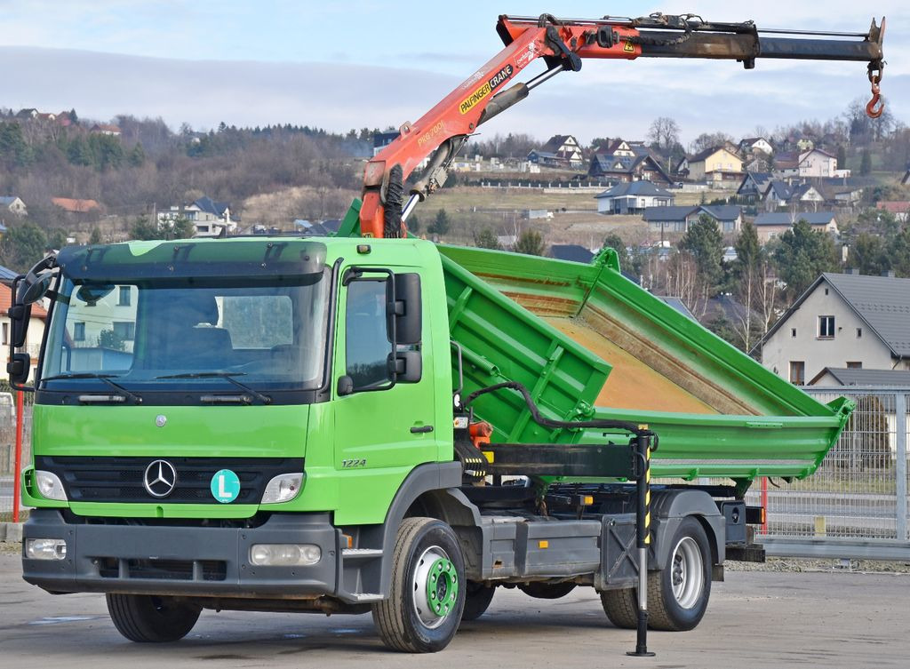 Mercedes-Benz ATEGO 1224 Kipper 4,00m* KRAN * TOPZUSTAND - Kravas auto ar manipulatoru, Kravas automašīna pašizgāzējs: foto 3 Mercedes-Benz ATEGO 1224 Kipper 4,00m* KRAN * TOPZUSTAND - Kravas auto ar manipulatoru, Kravas automašīna pašizgāzējs: foto 3