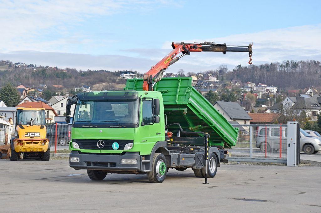 Mercedes-Benz ATEGO 1224 Kipper 4,00m* KRAN * TOPZUSTAND - Kravas auto ar manipulatoru, Kravas automašīna pašizgāzējs: foto 2 Mercedes-Benz ATEGO 1224 Kipper 4,00m* KRAN * TOPZUSTAND - Kravas auto ar manipulatoru, Kravas automašīna pašizgāzējs: foto 2