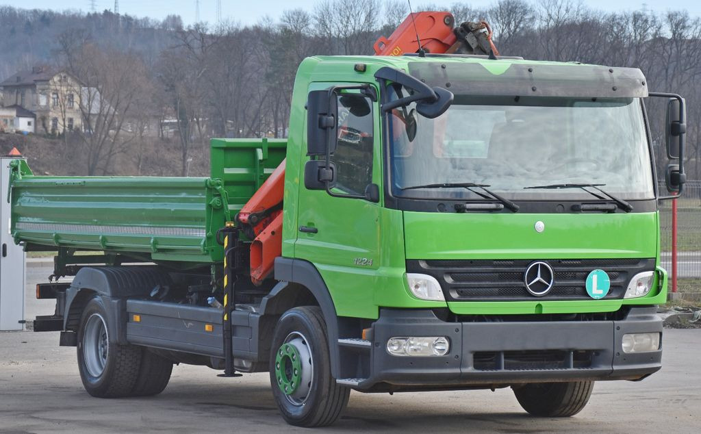 Mercedes-Benz ATEGO 1224 Kipper 4,00m* KRAN * TOPZUSTAND - Kravas auto ar manipulatoru, Kravas automašīna pašizgāzējs: foto 4 Mercedes-Benz ATEGO 1224 Kipper 4,00m* KRAN * TOPZUSTAND - Kravas auto ar manipulatoru, Kravas automašīna pašizgāzējs: foto 4