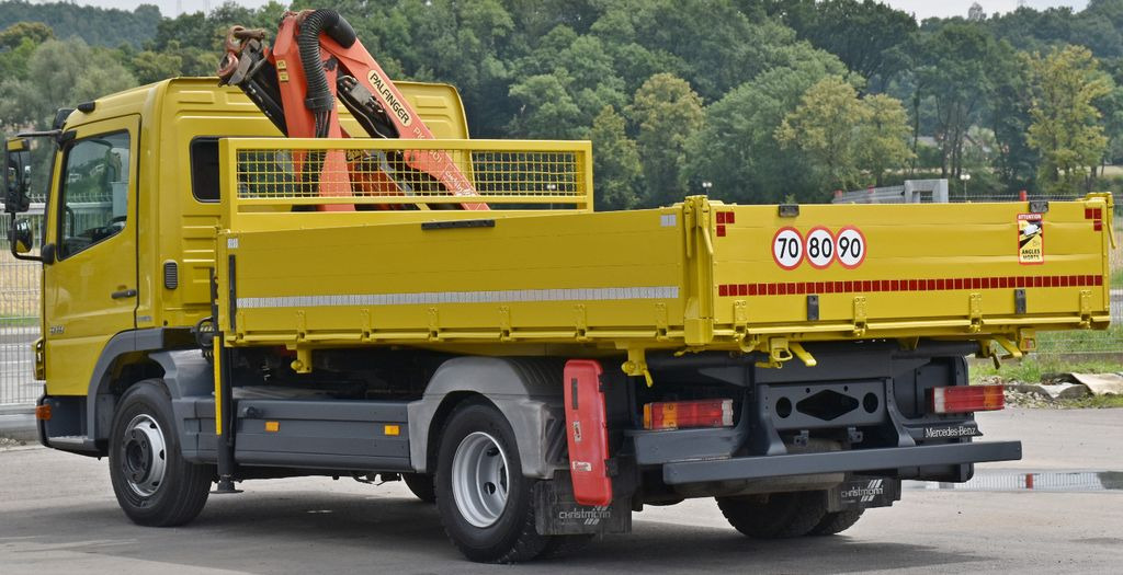 Kravas auto ar manipulatoru, Kravas automašīna pašizgāzējs Mercedes-Benz ATEGO 818 * KIPPER 4,05m + PK 6501A * TOP: foto 7