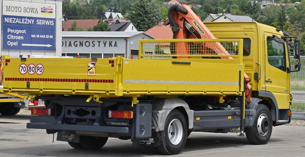 Kravas auto ar manipulatoru, Kravas automašīna pašizgāzējs Mercedes-Benz ATEGO 818 * KIPPER 4,05m + PK 6501A * TOP: foto 6