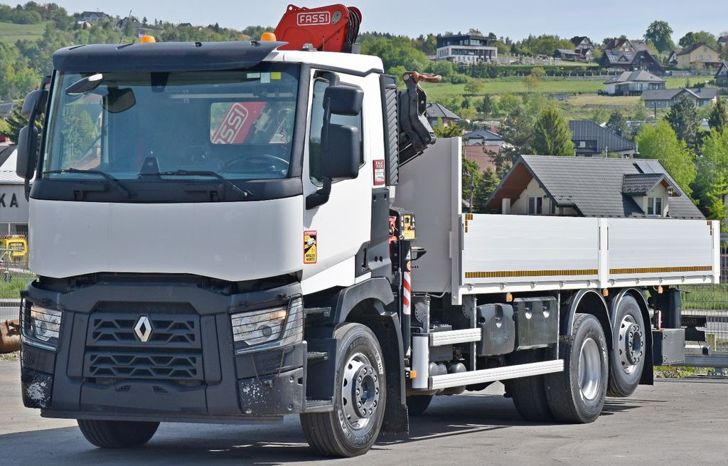 Renault C 380 * PRITSCHE 7,05 m* FASSI F 135C + FUNK - Kravas auto ar manipulatoru: foto 4 Renault C 380 * PRITSCHE 7,05 m* FASSI F 135C + FUNK - Kravas auto ar manipulatoru: foto 4
