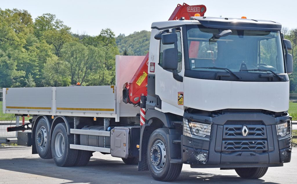 Renault C 380 * PRITSCHE 7,05 m* FASSI F 135C + FUNK - Kravas auto ar manipulatoru: foto 3 Renault C 380 * PRITSCHE 7,05 m* FASSI F 135C + FUNK - Kravas auto ar manipulatoru: foto 3