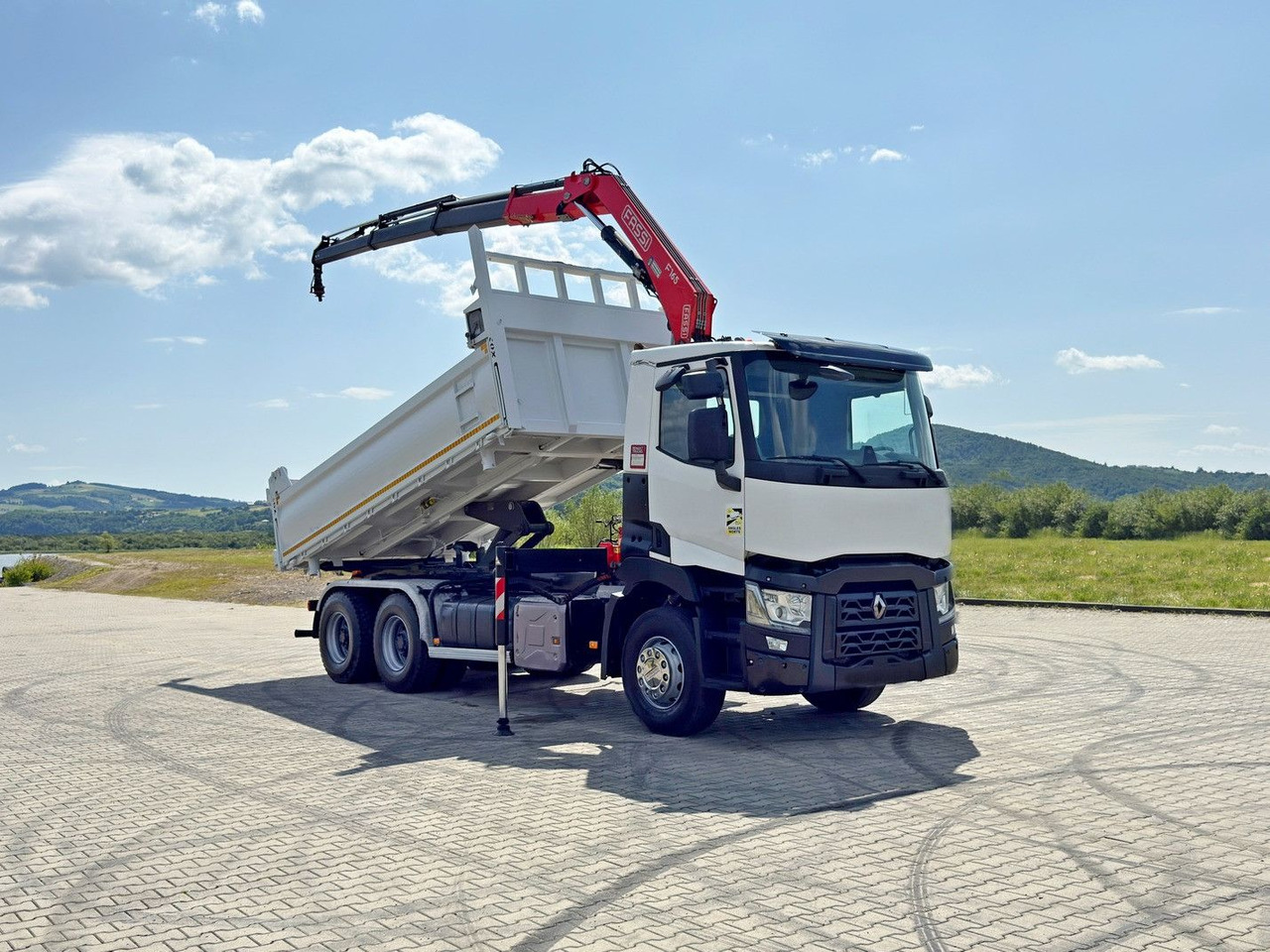 Renault C 430 * FASSI F165A.0.23 + FUNK * 6x4 - Kravas automašīna pašizgāzējs, Kravas auto ar manipulatoru: foto 2 Renault C 430 * FASSI F165A.0.23 + FUNK * 6x4 - Kravas automašīna pašizgāzējs, Kravas auto ar manipulatoru: foto 2