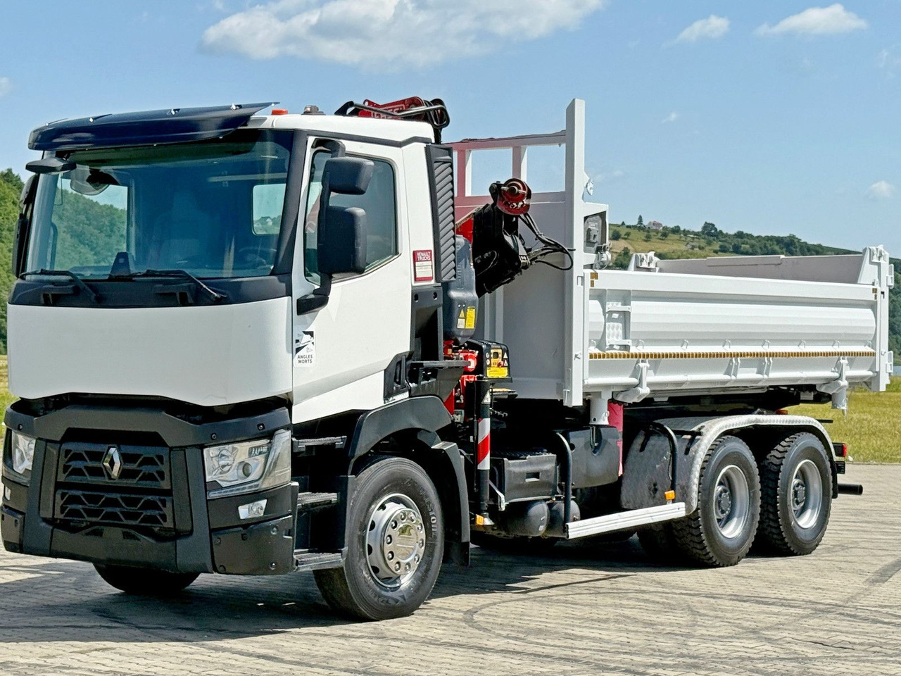Renault C 430 * FASSI F165A.0.23 + FUNK * 6x4 - Kravas automašīna pašizgāzējs, Kravas auto ar manipulatoru: foto 5 Renault C 430 * FASSI F165A.0.23 + FUNK * 6x4 - Kravas automašīna pašizgāzējs, Kravas auto ar manipulatoru: foto 5