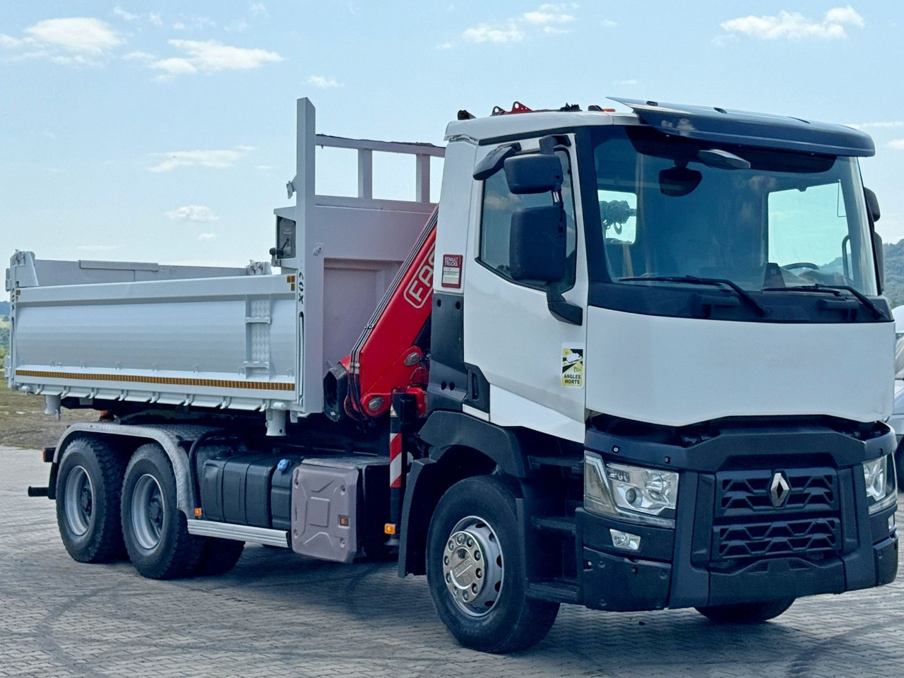 Renault C 430 * FASSI F165A.0.23 + FUNK * 6x4 - Kravas automašīna pašizgāzējs, Kravas auto ar manipulatoru: foto 4 Renault C 430 * FASSI F165A.0.23 + FUNK * 6x4 - Kravas automašīna pašizgāzējs, Kravas auto ar manipulatoru: foto 4