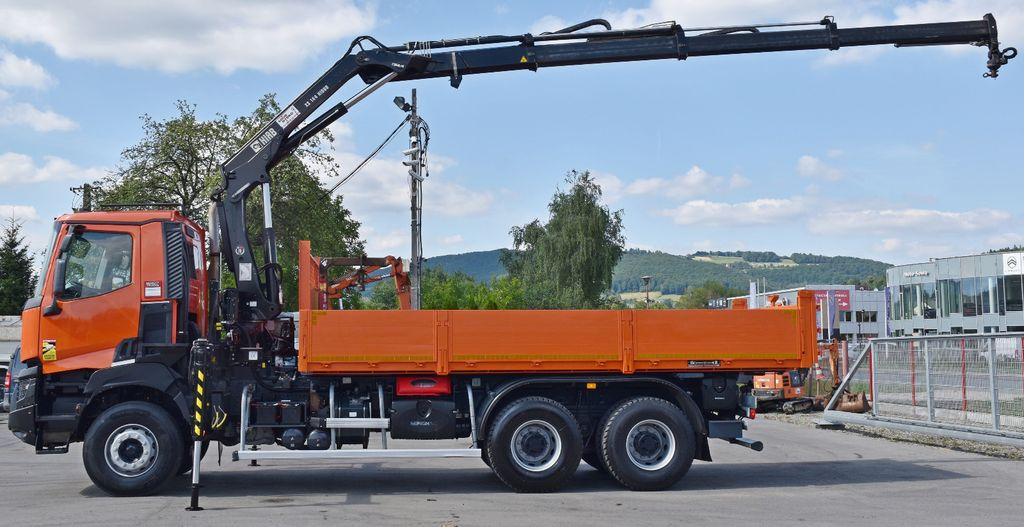 Renault K 430 * HIAB 144 B-3 HIDUO + FUNK / 6x4 - Kravas auto ar manipulatoru, Kravas automašīna pašizgāzējs: foto 5 Renault K 430 * HIAB 144 B-3 HIDUO + FUNK / 6x4 - Kravas auto ar manipulatoru, Kravas automašīna pašizgāzējs: foto 5