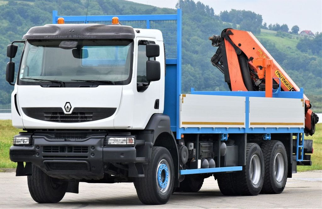 Renault KERAX 370 *PK 16502 + FUNK / 6x4 * TOP - Kravas auto ar manipulatoru, Bortu kravas automašīna/ Platforma: foto 4 Renault KERAX 370 *PK 16502 + FUNK / 6x4 * TOP - Kravas auto ar manipulatoru, Bortu kravas automašīna/ Platforma: foto 4